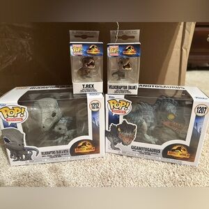 Jurassic World Funko Pop Set